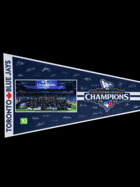 Toronto Blue Jays 2025 AL Champions Pennant Opening Day SGA Baseball MLB